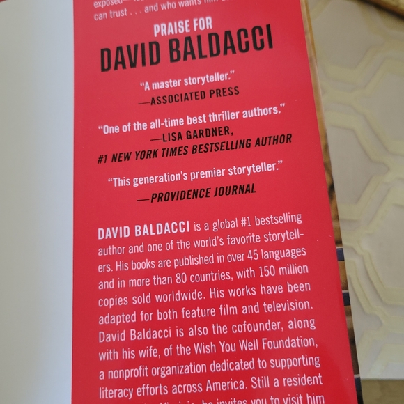 David Baldacci The Edge Book Hardcover - Picture 5 of 8